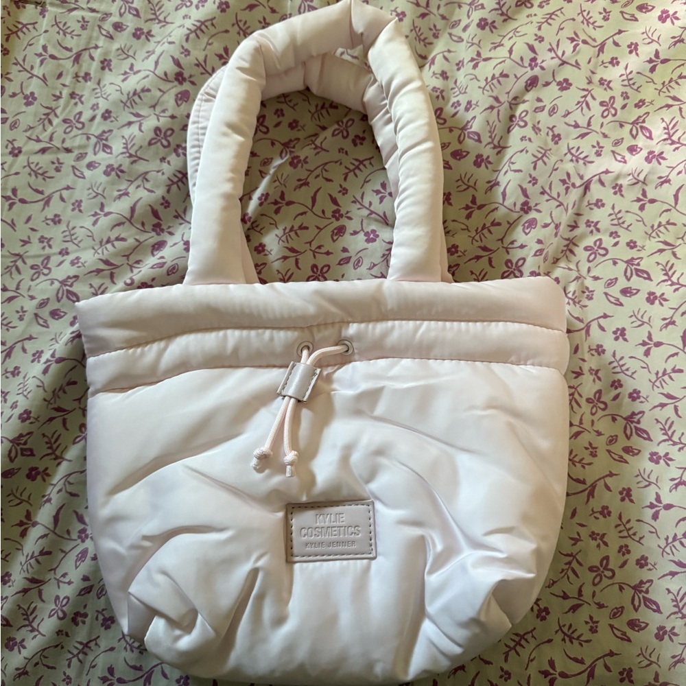 White Padded Tote Bag